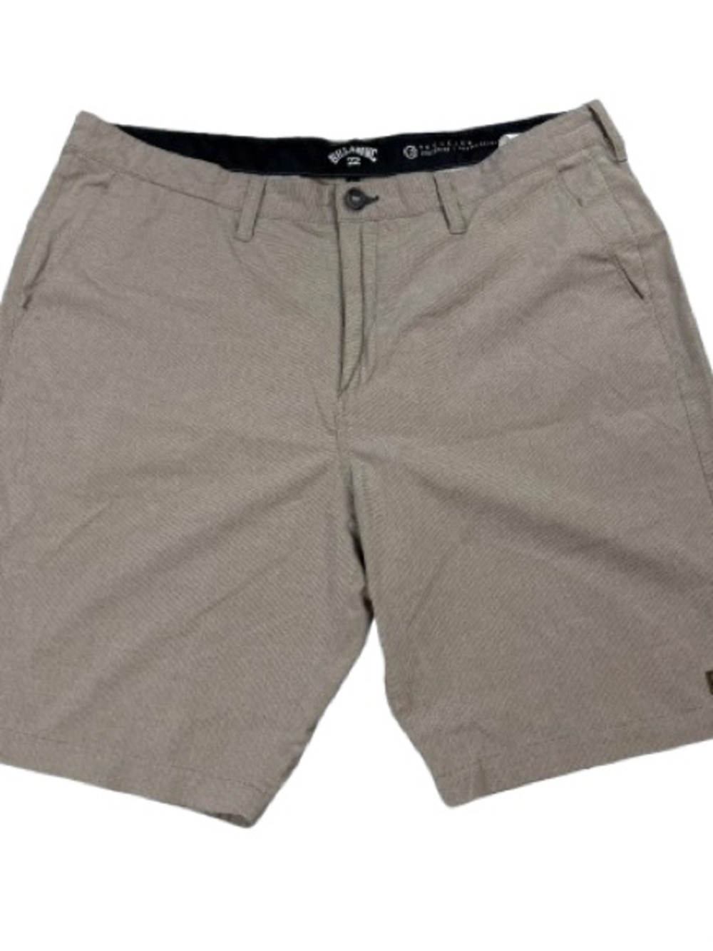 Billabong Men's Recycler crossfire submersible Khaki Flat Stretch Shorts 38